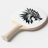 Raquette De Ping Pong Cabeza de dragón poligonal (Devant Angle)