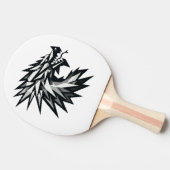Raquette De Ping Pong Cabeza de dragón poligonal (Côté)