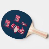 Raquette De Ping Pong cacahuètes | American Summer Old Glory (Côté)