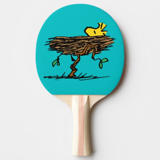 Raquette De Ping Pong cacahuètes | Carénage de bois (Devant)