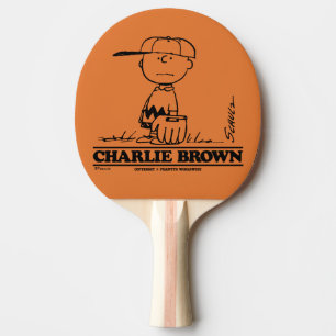 Raquette De Ping Pong cacahuètes   Charlie Brown Jouer à la balle