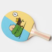 Raquette De Ping Pong cacahuètes | Charlie Brown & Woodstock Half & Half (Côté)