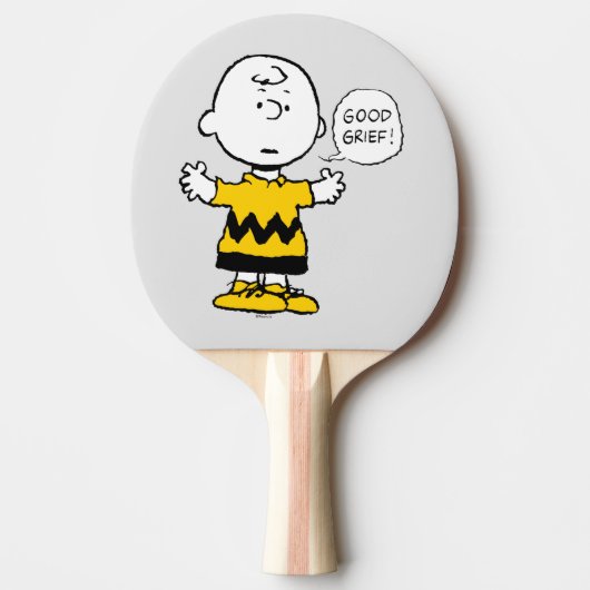 Raquette De Ping Pong cacahuètes | Good Grief Charlie Brown (Devant)