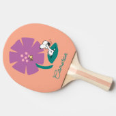 Raquette De Ping Pong cacahuètes | Illustration de la nature | Ajouter V (Côté)