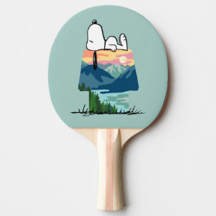 Raquette De Ping Pong cacahuètes   Snoopy Dog House Go Wild