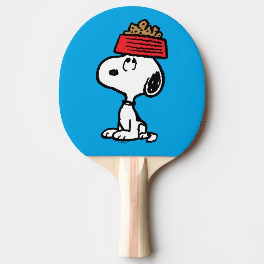 Raquette De Ping Pong cacahuètes | Snoopy Équilibrer Son Chien Disque (Devant)