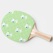 Raquette De Ping Pong cacahuètes | Snoopy Green Deco Dreams Motif (Côté)