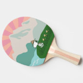 Raquette De Ping Pong cacahuètes | Snoopy Leader du Pack (Côté)
