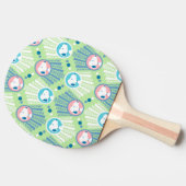 Raquette De Ping Pong cacahuètes | Snoopy Mint Green Deco Dreams Motif (Côté)