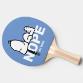 Raquette De Ping Pong cacahuètes | Snoopy Pas aujourd'hui (Côté)