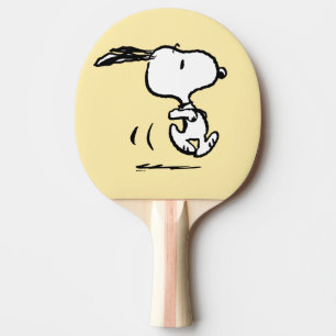 Raquette De Ping Pong cacahuètes   Snoopy Running