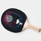 Raquette De Ping Pong cacahuètes | Snoopy Spacé Out Balloon (Côté)