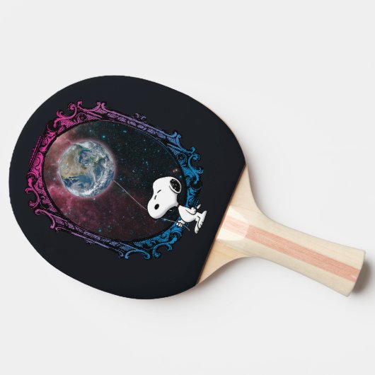 Raquette De Ping Pong cacahuètes | Snoopy Spacé Out Balloon (Côté)