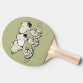Raquette De Ping Pong cacahuètes | Snoopy Walking Tall (Côté)