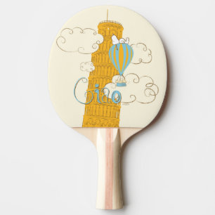 Raquette De Ping Pong cacahuètes Snoopy & Woodstock Ciao