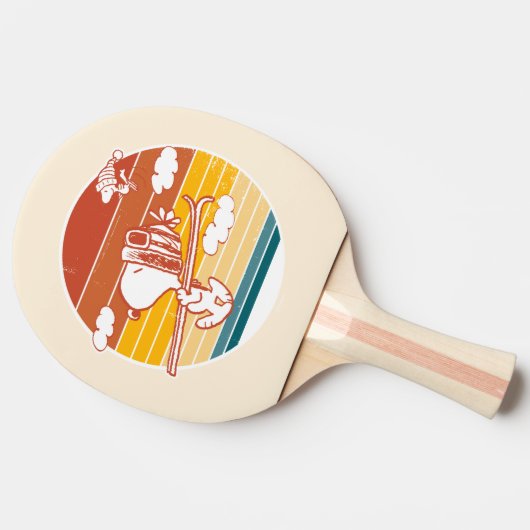 Raquette De Ping Pong cacahuètes | Snoopy & Woodstock Ski Trip (Côté)