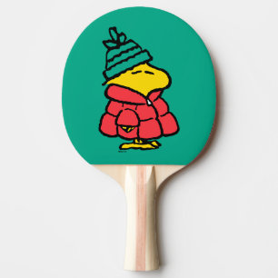 Raquette De Ping Pong cacahuètes   Veste d'hiver de Woodstock Puffy