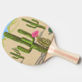Raquette De Ping Pong Cactus (Côté)
