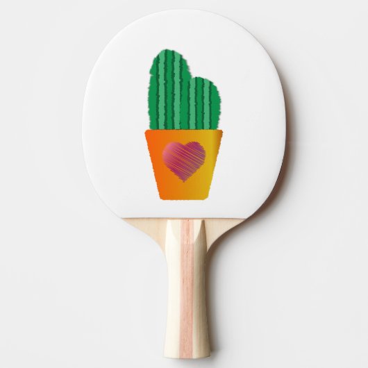Raquette De Ping Pong Cactus (Devant)