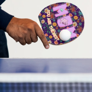 Raquette De Ping Pong Cadeau personnalisé de la fête des mères
