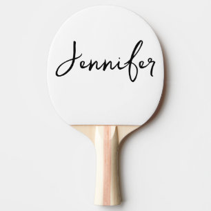 Raquette De Ping Pong Cadeau personnalisé Votre nom Mariage