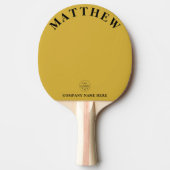 Raquette De Ping Pong Cadeau unique personnalisé Ping Pong Paddle (Devant)