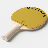 Raquette De Ping Pong Cadeau unique personnalisé Ping Pong Paddle (Devant Angle)