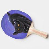 Raquette De Ping Pong Cadeaux et accessoires de chat noir (Côté)