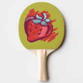 Raquette De Ping Pong Cadeaux fraises (Dos)