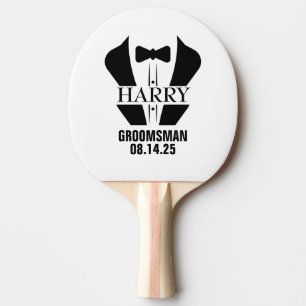 Raquette De Ping Pong Cadeaux personnalisés pour garçons d'honneur