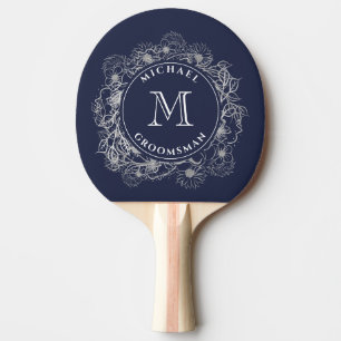 Raquette De Ping Pong Cadeaux pour garçons d'honneur personnalisés