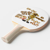 Raquette De Ping Pong Camel cool Humpday avec des nuances (Devant Angle)