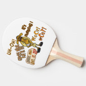 Raquette De Ping Pong Camel cool Humpday avec des nuances (Côté)