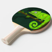 Raquette De Ping Pong Caméléon vert mignon (Devant Angle)