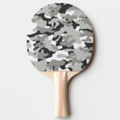 Raquette De Ping Pong Camo noir et gris (Dos)