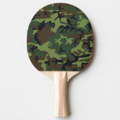 Raquette De Ping Pong Camo Woodland (Devant)