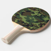 Raquette De Ping Pong Camo Woodland (Devant Angle)