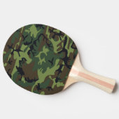 Raquette De Ping Pong Camo Woodland (Côté)