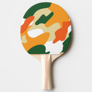 Raquette De Ping Pong camouflage