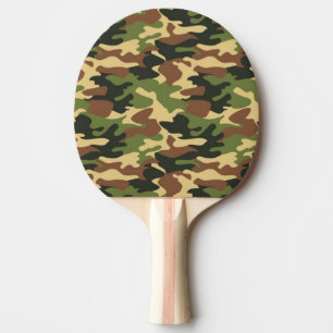 Raquette De Ping Pong camouflage