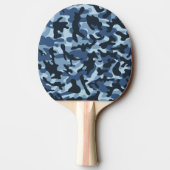 Raquette De Ping Pong Camouflage bleu (Dos)