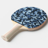Raquette De Ping Pong Camouflage bleu (Devant Angle)