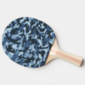 Raquette De Ping Pong Camouflage bleu (Côté)