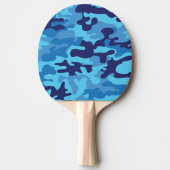 Raquette De Ping Pong Camouflage bleu (Devant)