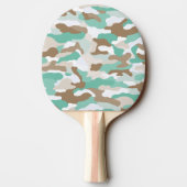 Raquette De Ping Pong Camouflage côtier (Dos)