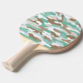 Raquette De Ping Pong Camouflage côtier (Devant Angle)