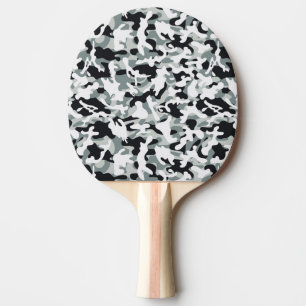 Raquette De Ping Pong Camouflage de poussière de neige