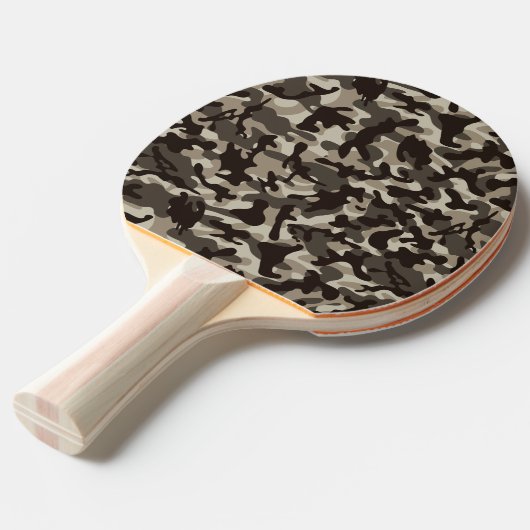 Raquette De Ping Pong Camouflage de Proximité (Dos Angle)
