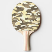 Raquette De Ping Pong Camouflage du désert (Dos)