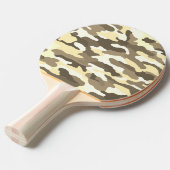 Raquette De Ping Pong Camouflage du désert (Devant Angle)